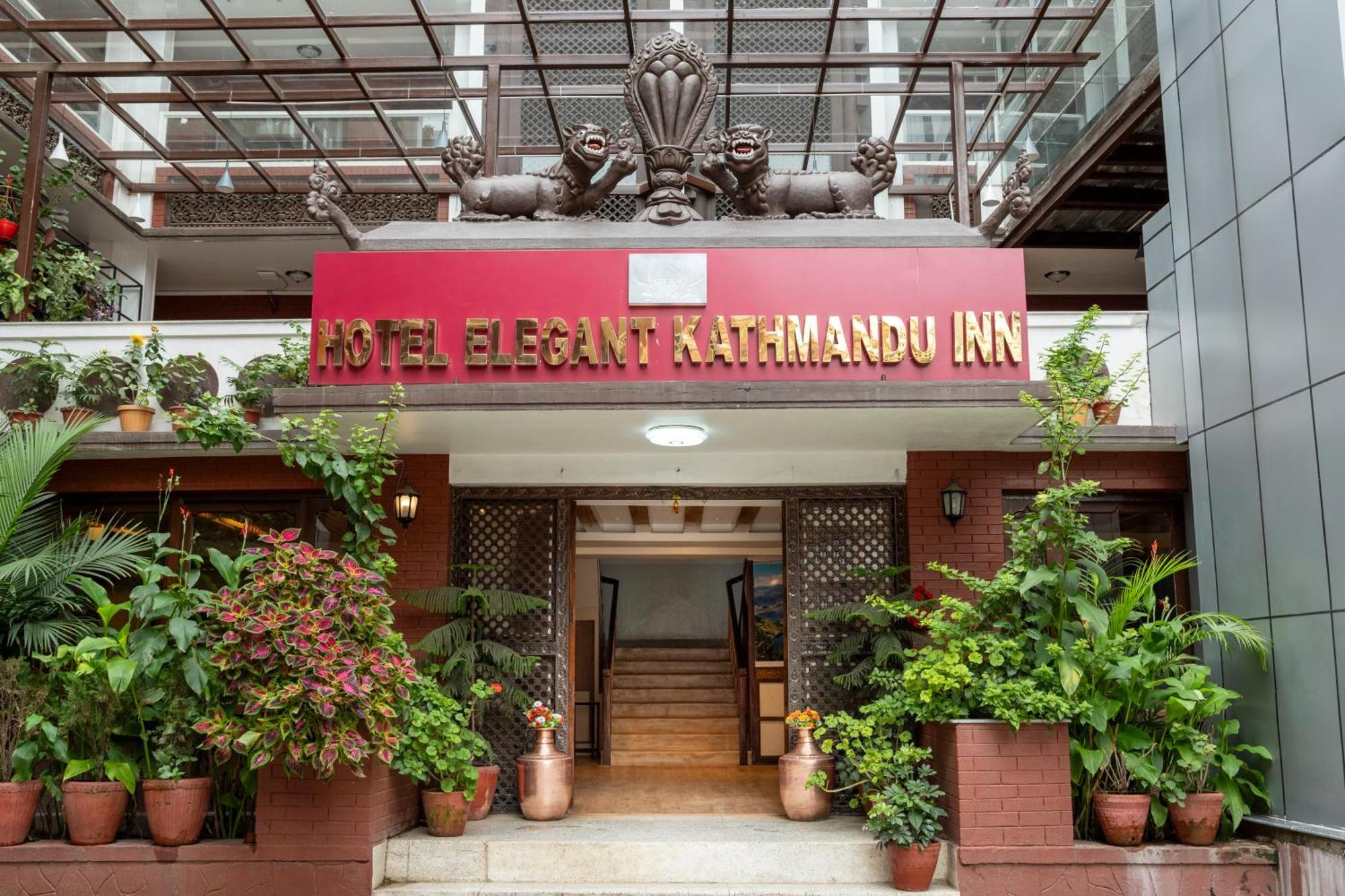 Hotel Elegant Kathmandu Inn Catmandu Exterior foto